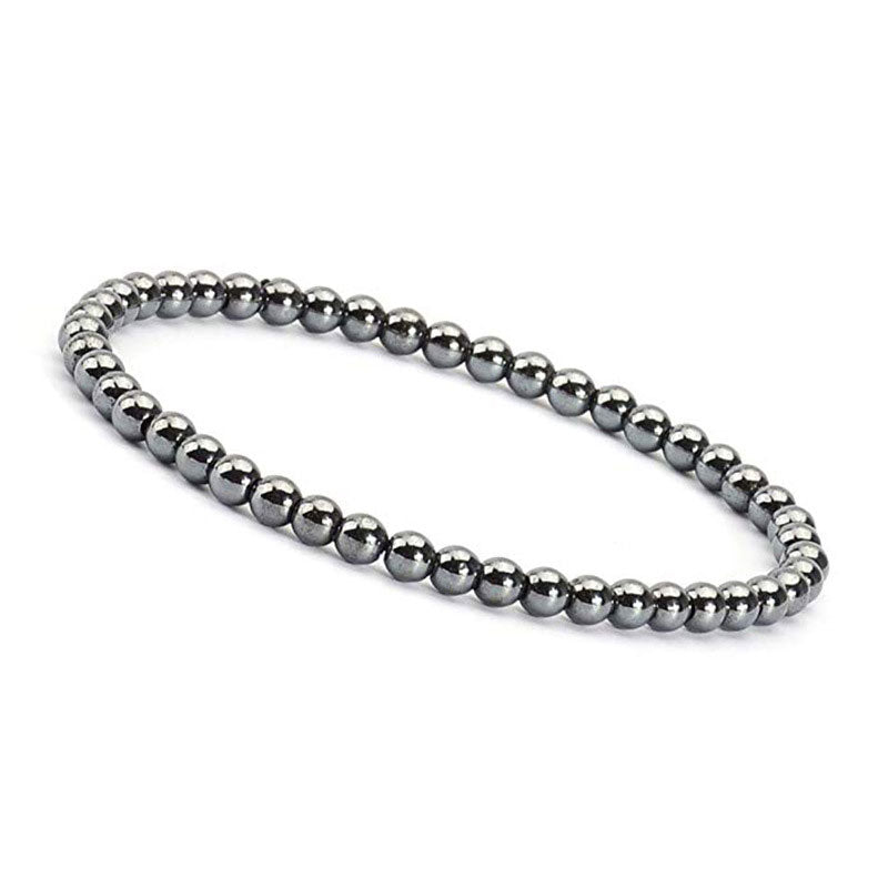 Hematite Gemstone 4mm Bracelet