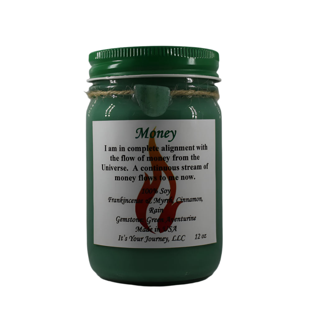Money Intention Candle 12 oz.