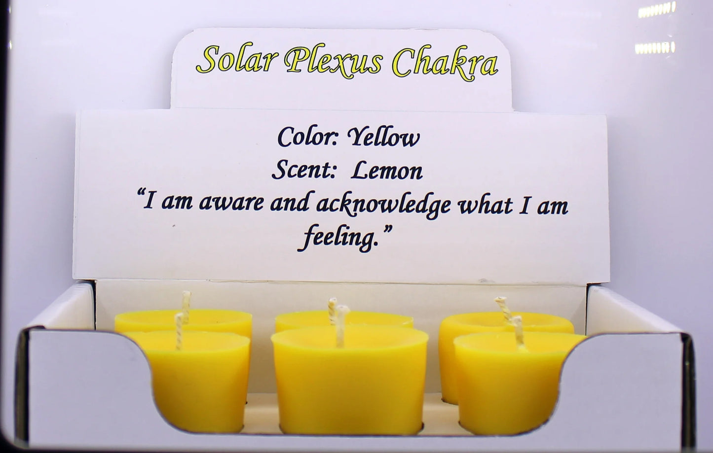Solar Plexus Votive 6 Pack