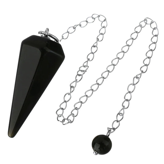 Black Agate Pendulum