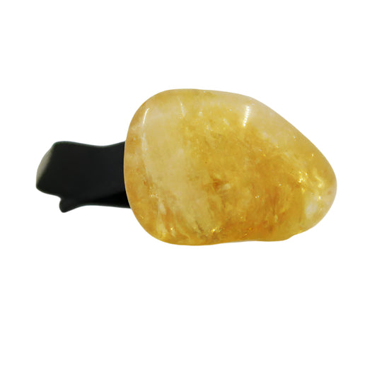 Citrine Gemstone Car Vent Clip