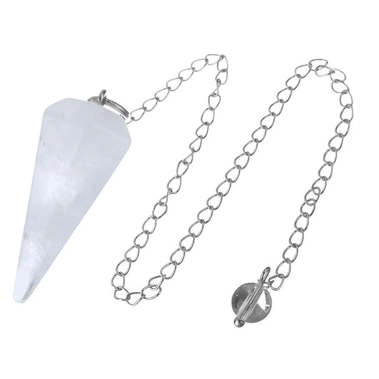 Clear Quartz Pendulum