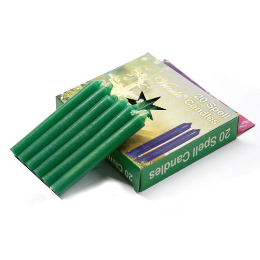 Green Chime Candle 20 Pack
