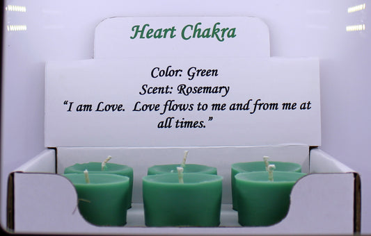 Heart Chakra Votive 6 Pack