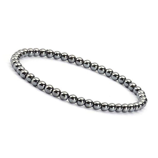 Hematite Gemstone 4mm Bracelet