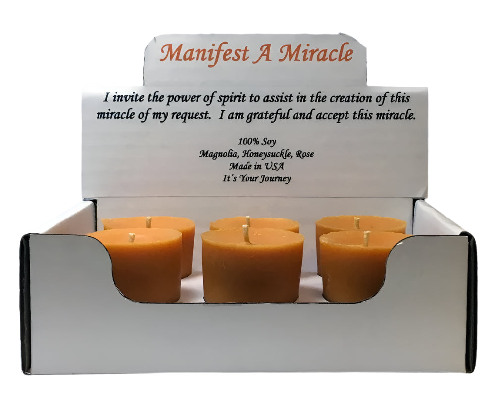 Manifest a Miracle Votive 6 Pack