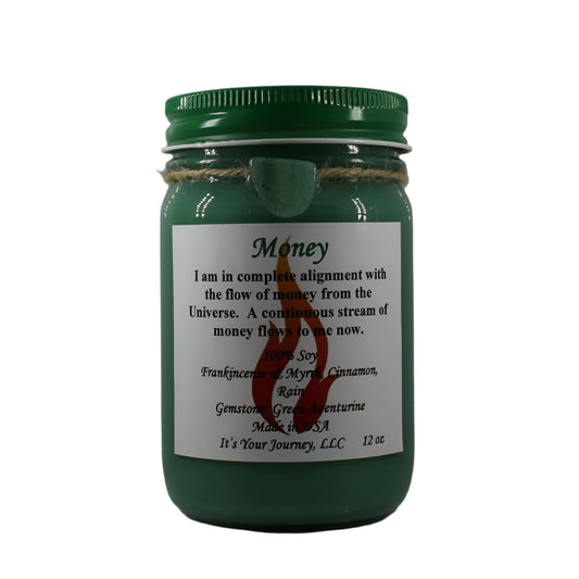Money Intention Candle 12 oz.