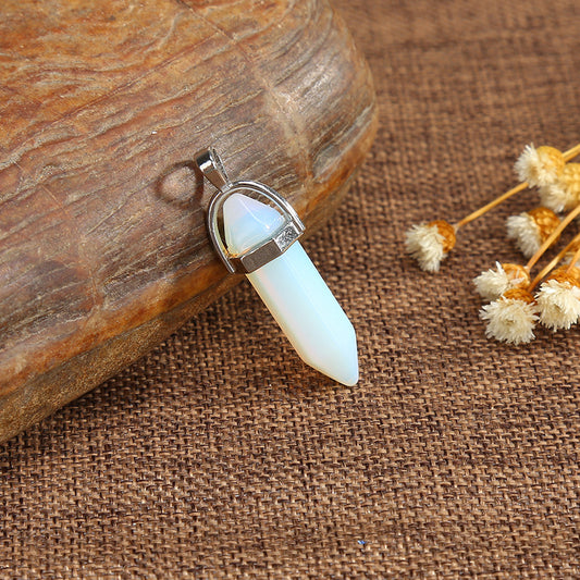 Opalite Bi-Point Pendant