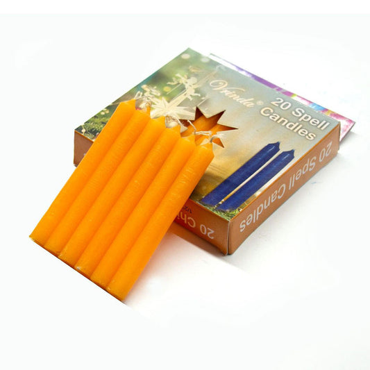 Orange Chime Candle 20 Pack
