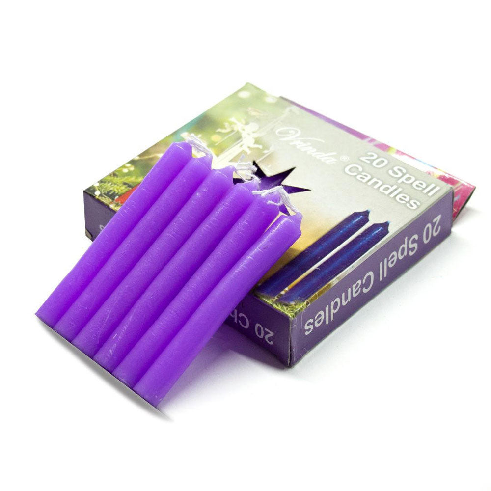 Purple Chime Candle 20 Pack