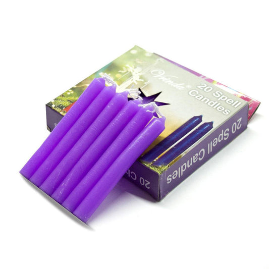 Purple Chime Candle 20 Pack