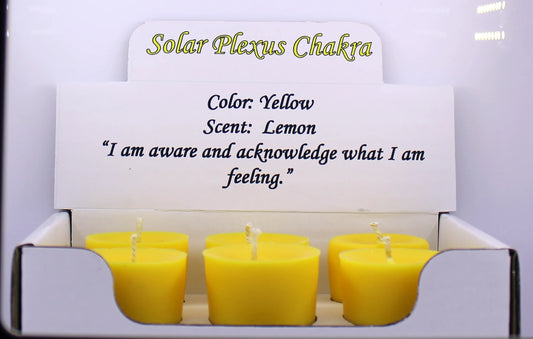 Solar Plexus Votive 6 Pack