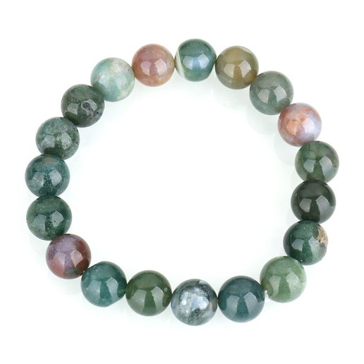 India Agate 6mm Bracelet