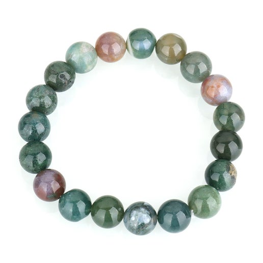 India Agate 8mm Bracelet